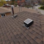 Ace Roofing Services Inc - Asphalt Shingle Roofing - Toronto Roofing Company - Picture of a shingle roof with vents in Toronto. GTA