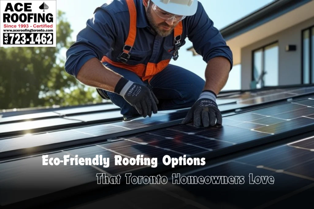 Eco-Friendly Roofing Options That Toronto Homeowners Love