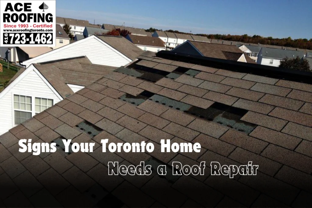 Signs Your Toronto Home Needs a Roof Repair