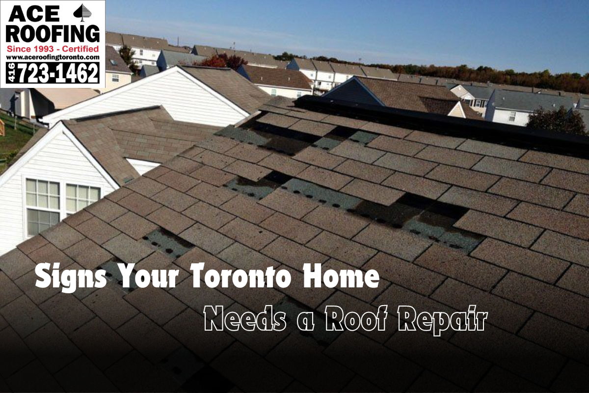 Signs Your Toronto Home Needs a Roof Repair