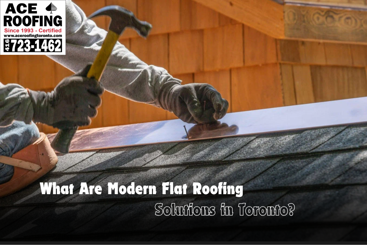 What Are Modern Flat Roofing Solutions in Toronto?
