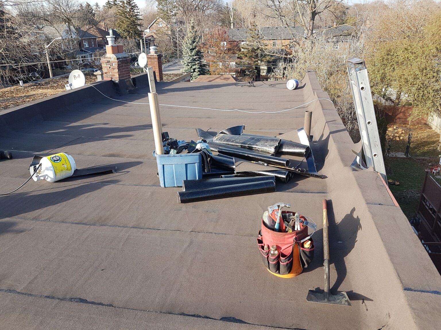 flat roofing