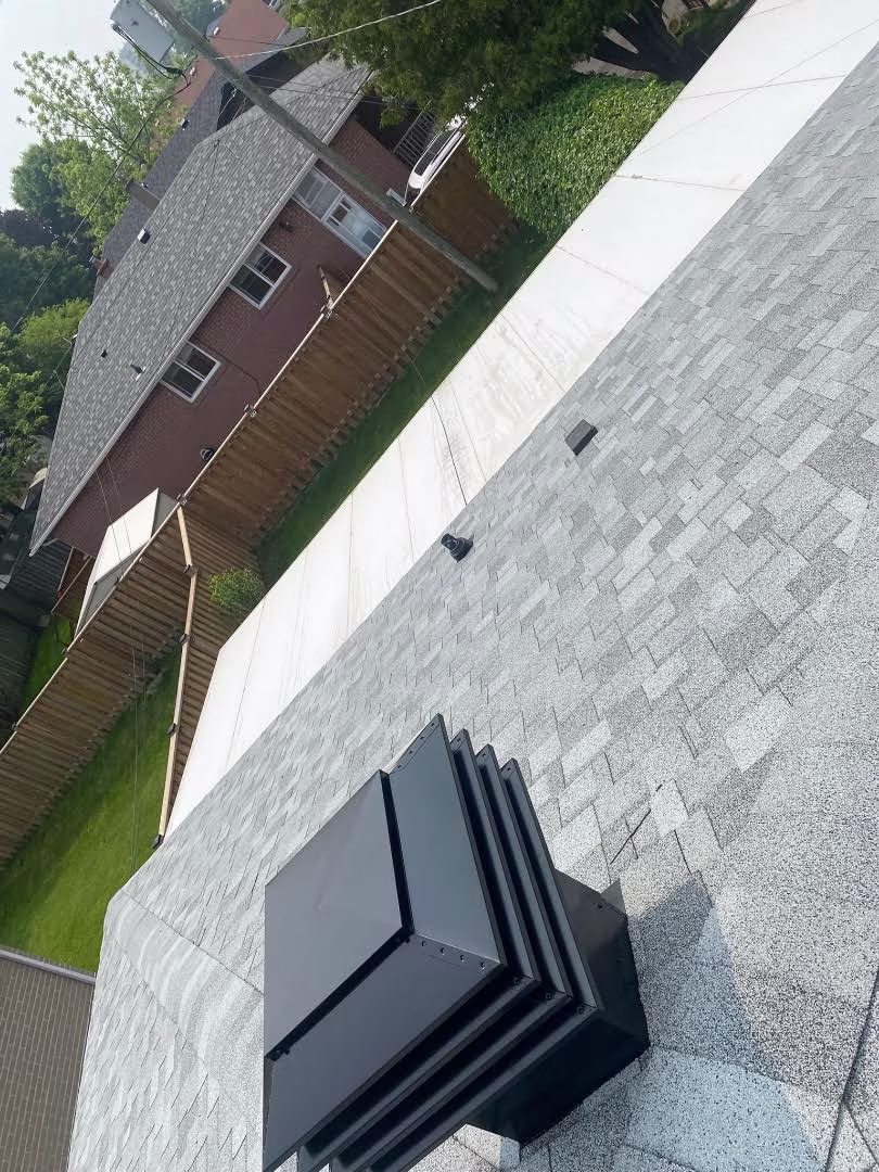 Shingle roof replacement with roof deck repairs - 1